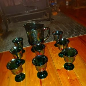 Vintage Carnevale glassware